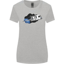 Funny Caravan Space Shuttle Caravanning Womens Wider Cut T-Shirt Sports Grey