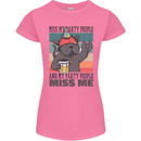 Funny Cat Miss My Party People Alcohol Beer Womens Petite Cut T-Shirt Azalea