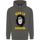 Funny Che Guevara Evolution Monkey Atheist Childrens Kids Hoodie Storm Grey