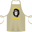 Funny Che Guevara Evolution Monkey Atheist Cotton Apron 100% Organic Khaki