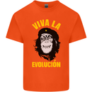 Funny Che Guevara Evolution Monkey Atheist Kids T-Shirt Childrens Orange