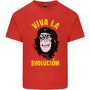 Funny Che Guevara Evolution Monkey Atheist Kids T-Shirt Childrens Red