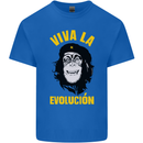 Funny Che Guevara Evolution Monkey Atheist Kids T-Shirt Childrens Royal Blue