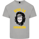 Funny Che Guevara Evolution Monkey Atheist Kids T-Shirt Childrens Sports Grey