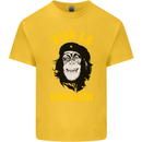 Funny Che Guevara Evolution Monkey Atheist Kids T-Shirt Childrens Yellow