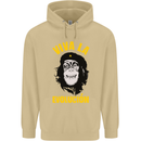 Funny Che Guevara Evolution Monkey Atheist Mens 80% Cotton Hoodie Sand