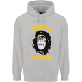 Funny Che Guevara Evolution Monkey Atheist Mens 80% Cotton Hoodie Sports Grey