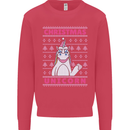 Funny Christmas Unicorn Mens Sweatshirt Jumper Heliconia
