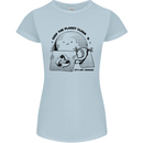 Funny Climate Change Keep the Planet Clean Womens Petite Cut T-Shirt Light Blue
