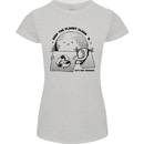 Funny Climate Change Keep the Planet Clean Womens Petite Cut T-Shirt Sports Grey