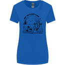 Funny Climate Change Keep the Planet Clean Womens Wider Cut T-Shirt Royal Blue