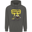 Funny Coffee Childrens Kids Hoodie Storm Grey