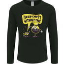 Funny Coffee Mens Long Sleeve T-Shirt Black