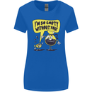 Funny Coffee Womens Wider Cut T-Shirt Royal Blue