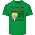 Funny Donald Trump Fathers Day Dad Daddy Mens Cotton T-Shirt Tee Top Irish Green