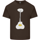 Funny Egg Guitar Acoustic Electric Bass Kids T-Shirt Childrens Chocolate