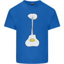 Funny Egg Guitar Acoustic Electric Bass Kids T-Shirt Childrens Royal Blue
