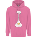 Funny Egg Guitar Acoustic Electric Bass Mens 80% Cotton Hoodie Azelea