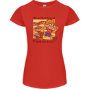 Funny Firework Bonfire Night Guy Fawkes Womens Petite Cut T-Shirt Red