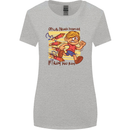 Funny Firework Bonfire Night Guy Fawkes Womens Wider Cut T-Shirt Sports Grey