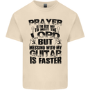Funny Guitar Slogan Mens Cotton T-Shirt Tee Top Natural