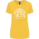 Funny Gym Quote Bodybuilding Training Womens Wider Cut T-Shirt Yellow