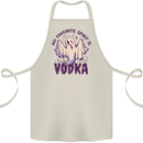 Funny Halloween Alcohol Vodka Spirit Ghost Cotton Apron 100% Organic Natural