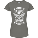 Funny Im a Mechanic No Wont Fix For Free Womens Petite Cut T-Shirt Charcoal