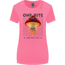 Funny Magic Mushrooms LSD Trippy Womens Wider Cut T-Shirt Azalea