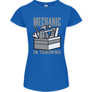 Funny Mechanic in Training Womens Petite Cut T-Shirt Royal Blue