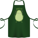 Funny Mother's Day Mamacado Avacado Cotton Apron 100% Organic Forest Green