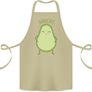 Funny Mother's Day Mamacado Avacado Cotton Apron 100% Organic Khaki