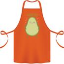 Funny Mother's Day Mamacado Avacado Cotton Apron 100% Organic Orange