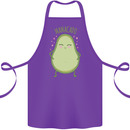 Funny Mother's Day Mamacado Avacado Cotton Apron 100% Organic Purple