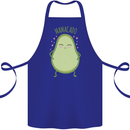 Funny Mother's Day Mamacado Avacado Cotton Apron 100% Organic Royal Blue