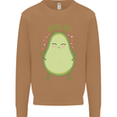 Funny Mother's Day Mamacado Avacado Mens Sweatshirt Jumper Caramel Latte