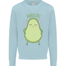 Funny Mother's Day Mamacado Avacado Mens Sweatshirt Jumper Light Blue