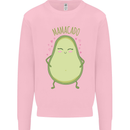 Funny Mother's Day Mamacado Avacado Mens Sweatshirt Jumper Light Pink