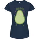 Funny Mother's Day Mamacado Avacado Womens Petite Cut T-Shirt Navy Blue