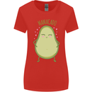 Funny Mother's Day Mamacado Avacado Womens Wider Cut T-Shirt Red