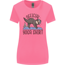 Funny Sloth Yoga Womens Wider Cut T-Shirt Azalea
