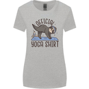 Funny Sloth Yoga Womens Wider Cut T-Shirt Sports Grey