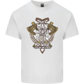 Funny Viking Wife Quote Wedding Anniversary Mens Cotton T-Shirt Tee Top White