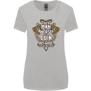 Funny Viking Wife Quote Wedding Anniversary Womens Wider Cut T-Shirt Sports Grey