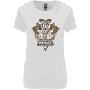 Funny Viking Wife Quote Wedding Anniversary Womens Wider Cut T-Shirt White