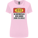 Funny Wheelie Motorbike Motocross MotoX Womens Wider Cut T-Shirt Light Pink