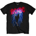 AC/DC thunderstruck mens black band t-shirt rock tee
