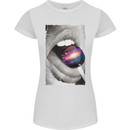 Galactic Taste Womens Petite Cut T-Shirt White