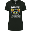 Gamer I Thought Said Extra Lives Gaming Womens Wider Cut T-Shirt Black