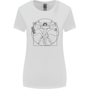 Gaming Vitruvian Gamer Funny Video Games Womens Wider Cut T-Shirt White